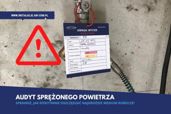 Audyt sprężonego powietrza