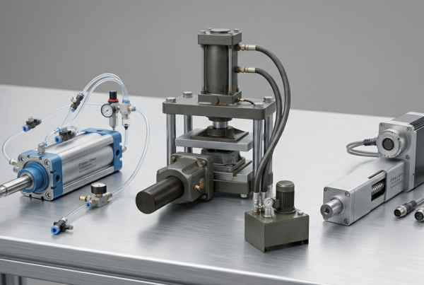 Siłowniki rodzaje, różnice, zastosowanie