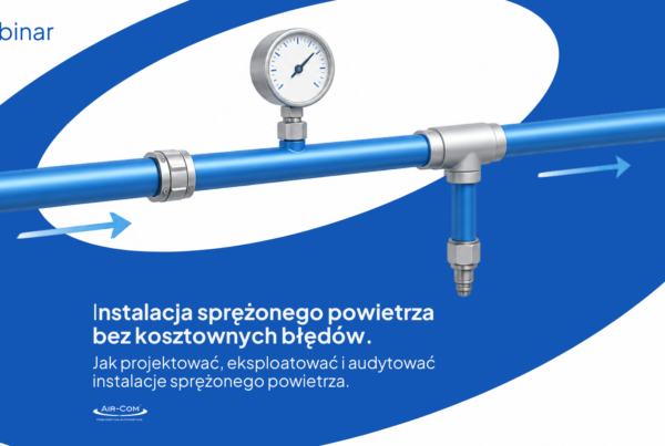Zapraszamy na webinar: Instalacja sprężonego powietrza bez kosztownych błędów. - Baza Wiedzy - Air-Com Pneumatyka Zapraszamy na webinar: Instalacja sprężonego powietrza bez kosztownych błędów. - Baza Wiedzy - Air-Com Pneumatyka